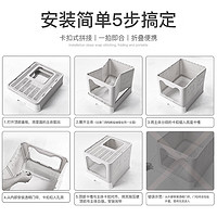 Hoopet 华元宠具 全封闭猫砂盆特大号抽屉式