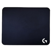 logitech 罗技 G 鼠标垫中号大号游戏电竞锁边办公布面加厚细面防滑写字桌垫