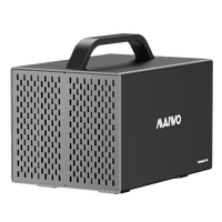 MAIWO 麦沃 四盘位硬盘阵列盒raid usb3.1固态机械Type-C外接盒 K35274A