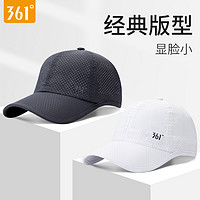 361°361帽子男士棒球帽夏季潮防晒遮阳帽女夏款春秋百搭太阳帽鸭舌帽