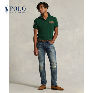 Ralph Lauren/拉夫劳伦男装23夏定制修身三匹小马Polo衫RL16946-C
