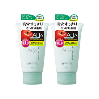 BCL 乐玩美研 果酸洗面奶120g*2支深层清洁去角质清爽保湿磨砂洁面