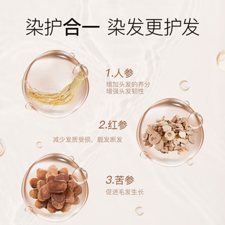 吕(Ryo)黑吕黑金版泡沫染发剂 3.0黑褐色