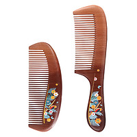 88VIP：木丁丁 天然楠木梳子顺发密齿家用长发清洁头部护理护发按摩礼品梳