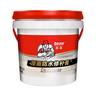 Davco 德高 外墙防水涂料楼顶堵漏透明1.5kg