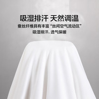 乐蜗家纺LOVO 乐蜗 床品被子被芯蚕丝被冬被春秋被提花四季被夏被