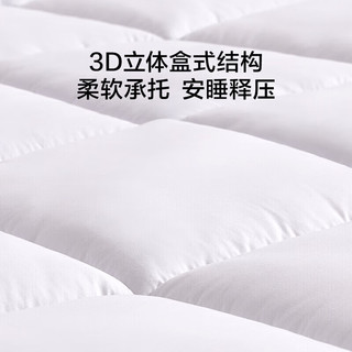  LOVO/乐蜗家纺 加厚 床垫  【厚度约5.5cm】抗菌防螨加厚款 5-10cm（含） 软硬适中 150*200cm