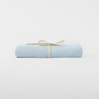 MUJI 無印良品 锦纶混纺枕套 床上用品 JD8PCC3S 蓝色 48cmx74cm
