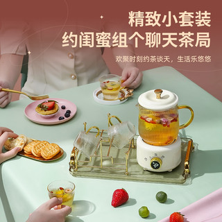 碧秀森 美圣美 养生壶多功能家用保温小型办公室全自动加厚玻璃煮茶器烧水煮茶壶