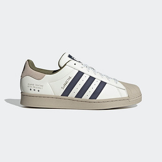 adidas ORIGINALS Superstar Nagaba联名款 中性运动板鞋 IG3852 白灰蓝 36