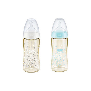 NUK PPSU奶瓶 300ml 蓝色星星 0-6月