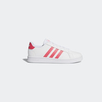 adidas官方outlets阿迪达斯GRAND COURT K女小童板鞋运动小白鞋