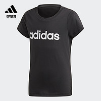adidas 阿迪达斯 女大童装圆领短袖T恤