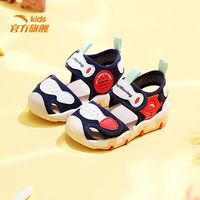 ANTA 安踏 女童凉鞋婴童学步鞋2023年夏季新款时尚防滑沙滩鞋322220006