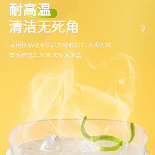 COOKSS 奶瓶吸管配件适用贝亲奶瓶宽口径奶嘴变吸嘴鸭嘴吸管杯学饮