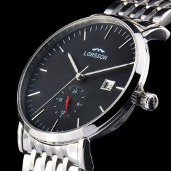 lorsson罗臣德国表手表男士机械表原装进口黎明系列商务简约自动腕表