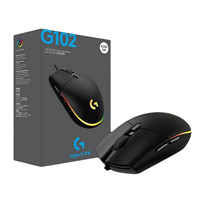 logitech 罗技 G102 二代 有线鼠标 8000DPI RGB