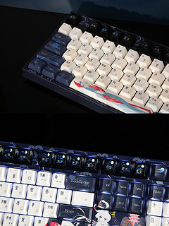 VARMILO 阿米洛 限定嫦娥键帽PBT五面热升华暗刻月相个性键上灯位