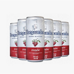 Hoegaarden 福佳 玫瑰红啤酒 310ml*6听