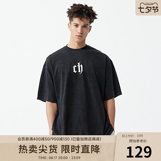 CHINISM 男士圆领短袖T恤 SC20031403