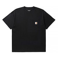 carhartt WIP 男士Logo印花饰口袋T恤 CHXTES231006KBKX