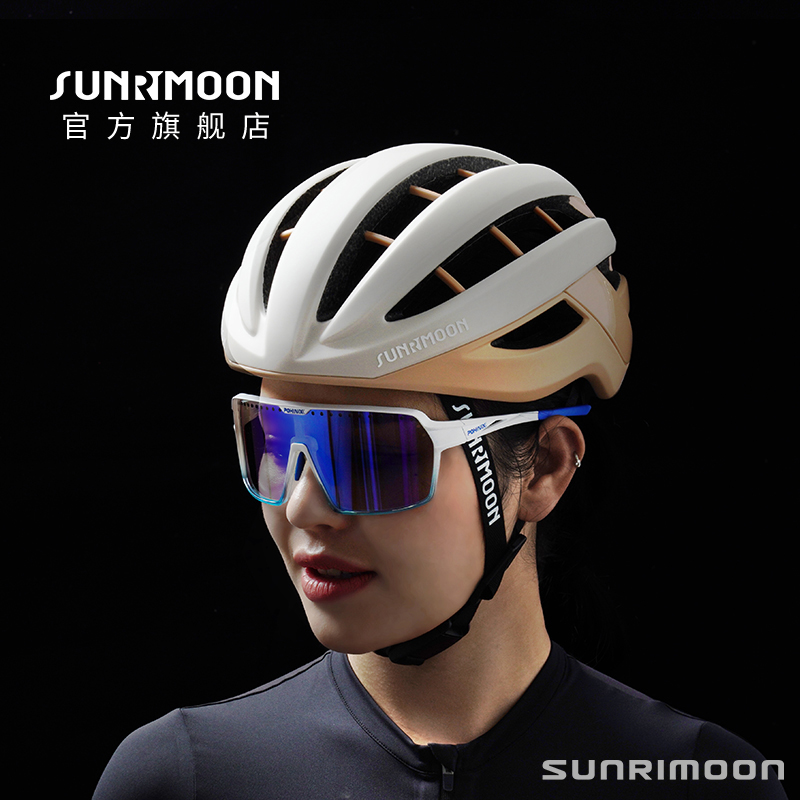 sunrimoon森瑞梦自行车骑行头盔公路车山地车男女款破风气动装备