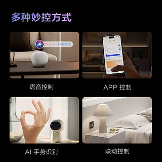 Aqara绿米智能幻彩吸顶灯T1接入HomeKit卧室客厅LED灯氛围灯套装
