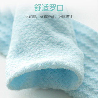 爱宝适 婴儿袜子春夏季宝宝长筒袜新生儿过膝袜卡通防蚊袜3双装S码 S230