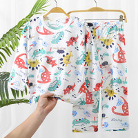 瑄妮薇 儿童家居服套装薄款空调服宝宝