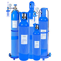 永安 YA 便携式氧气瓶家用小型钢瓶 40升 氧气瓶+流量表+配件手轮*2