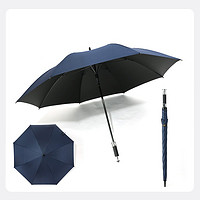 木杰 超大黑胶防晒高尔夫自动雨伞（加大120cm伞面）
