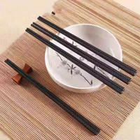 抗菌高档合金筷子家庭一人一筷家用级防滑耐高温酒店饭馆批发餐具