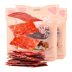 Three Squirrels 三只松鼠 猪肉脯自然片 150g*3袋