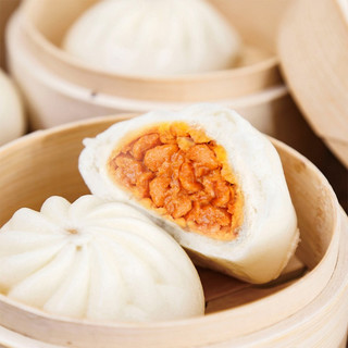 babi 巴比 奥尔良鸡肉包300g*2包 12只 儿童早餐包子馒头 面点 速食食品