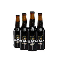 LICORNE 利库尼 法国原装进口啤酒330ML*4瓶装  黑啤酒 精酿啤酒到24年6月