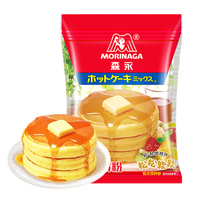 Morinaga 森永 松饼粉烘焙原料300G家用预拌粉儿童方便营养早餐格子华夫饼