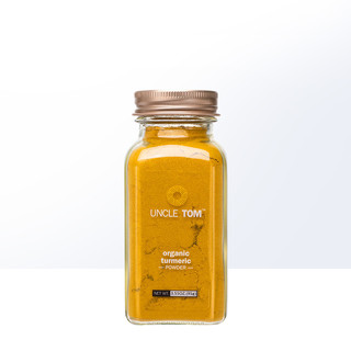 UNCLE TOM 纯姜黄粉食用冲饮去寒生酮黄金奶咖喱调味料95g