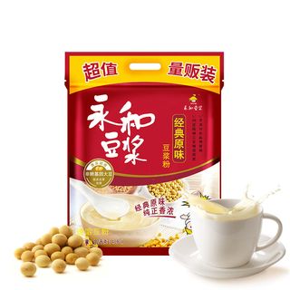 YON HO 永和豆浆 ON HO 永和豆浆 粉经典原味豆浆粉1200g营养早餐速溶 含40小包