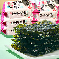 ZEK 韩国进口经典原味海苔组合 即食 休闲零食 5g*18包