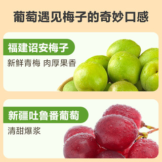 茶果滋宝 爆浆葡萄梅子夹心80g