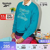 Reebok 锐步 [MMLG联名]Reebok锐步官方男子MMLG CREW复古LOGO休闲卫衣HA7166