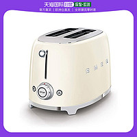 Smeg 斯麦格 欧洲直邮Smeg TSF01 复古风格烤面包机950w乳白色 各色