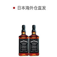 杰克丹尼 JACK DANIEL'S杰克丹尼洋酒威士忌1000mlx2瓶调酒