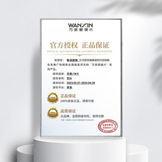 winsee 万新 1.60多屏防蓝光镜片*2片+多款超轻镜架可选
