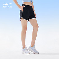 ERKE 鸿星尔克 运动短裤女夏季薄款冰丝速干短裤跑步健身短裤五分裤女子