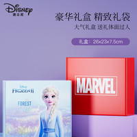 Disney迪士尼爱莎公主文具盒铅笔文具套装礼盒儿童幼儿园一年级学习用品生日礼物女孩男孩小学生开学大礼包