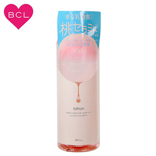 Saborino 日本进口 BCL momopuri 蜜桃乳酸菌水保湿滋润提亮肤色桃子化妆水200ml  桃子味