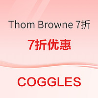 COGGLES Thom Browne 品牌7折优惠！