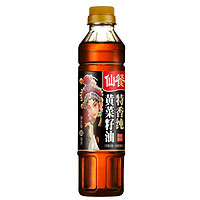 京东百亿补贴：仙餐 牌特香纯黄菜籽油400ml   传统小榨四川风味食用油小瓶