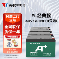 天能电池汽车蓄电池_TIANNENG BATTERY 天能电池 天能电动车电池60V20A电瓶车石墨烯电池适用小刀雅迪爱玛6-DZF-20原装 ...